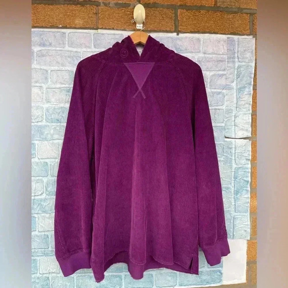 Drew House Corduroy Hoodie in purple size medium/Large - Picture 1 of 13